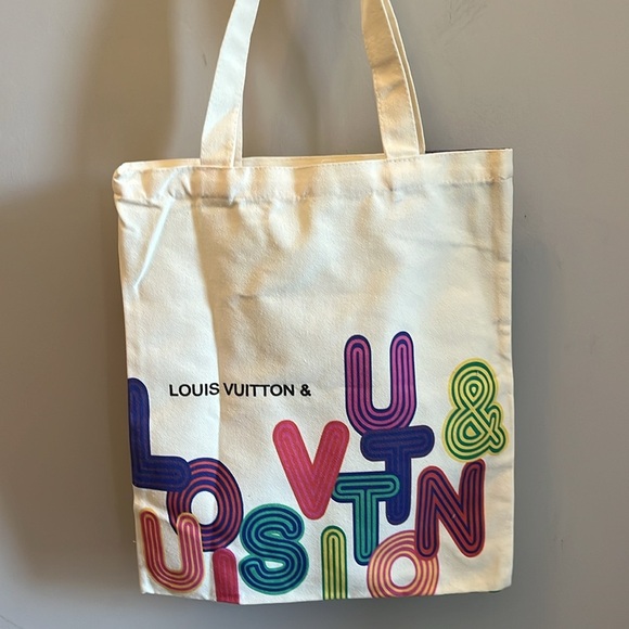 Louis Vuitton & Canvas City Eco Tote Bag Shopping Japan New VIP Gift 2022 - Picture 4 of 9